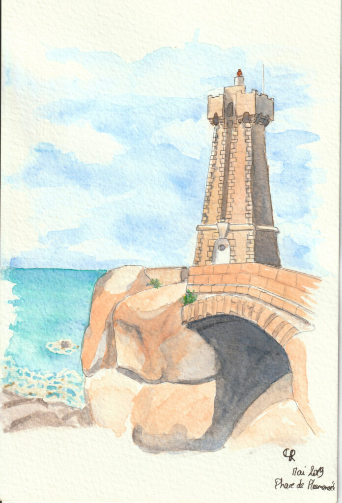 Phare de Men Ruz, Ploumanach, Perros-Guirec