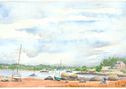 Baie Sainte Anne, Trégastel