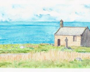 Route touristique de Landunvez à l'aquarelle